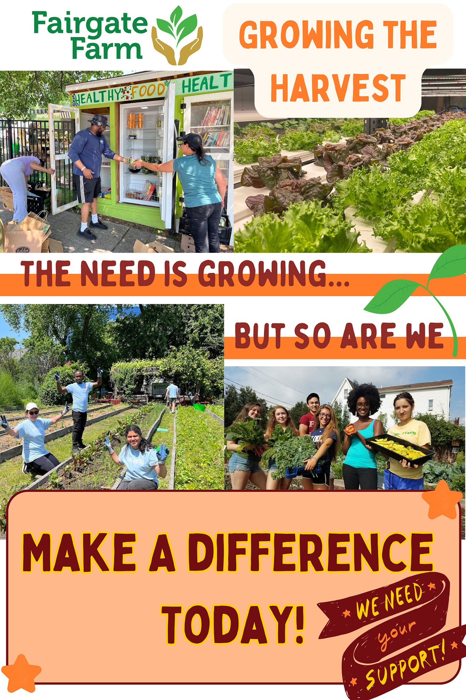 Fairgate Farm - Growing the Harvest: Donate today to strengthen and nourish Stamford, Connecticut!
